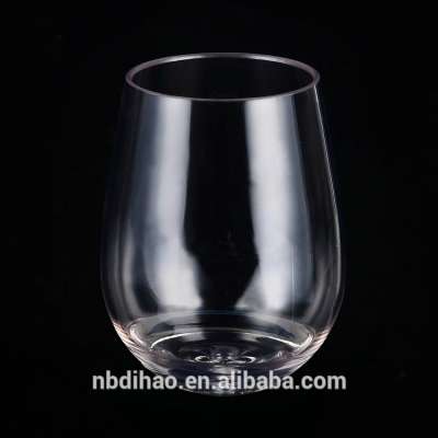 Lead Free Unbreakable Plastic Wine Glass